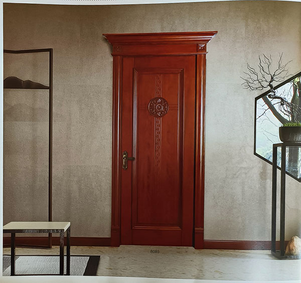 新中式烤漆木门